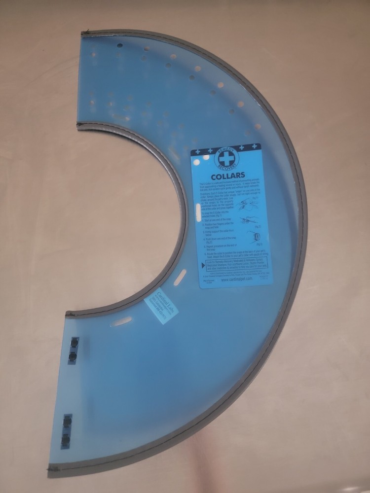 Remedy + Recovery Collar, Medium, Blue, New