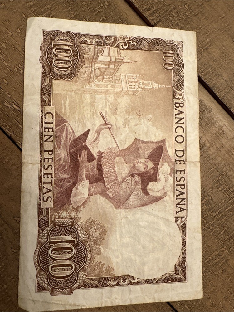 Spain 100 Pesetas Banknote