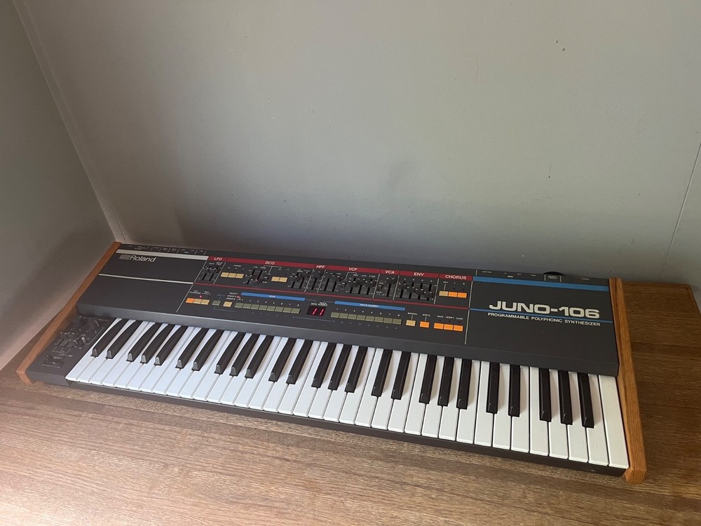 Roland Juno-106 Six-Voice Polyphonic and Programmable Analog Synthesizer