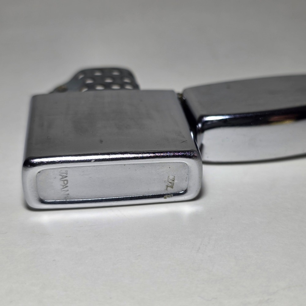 Vintage Slim Lighter Silver Tone Japan
