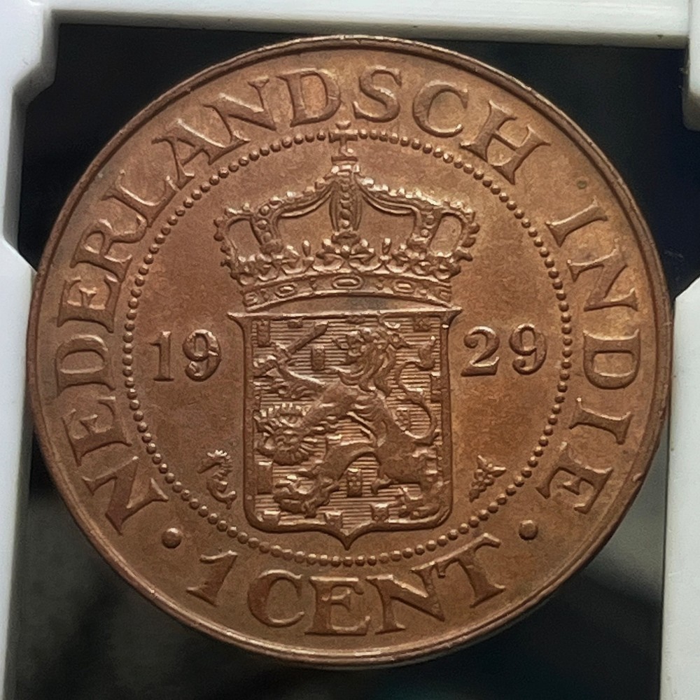 NETHERLANDS INDIES 1929 1 CENT #02 KM315