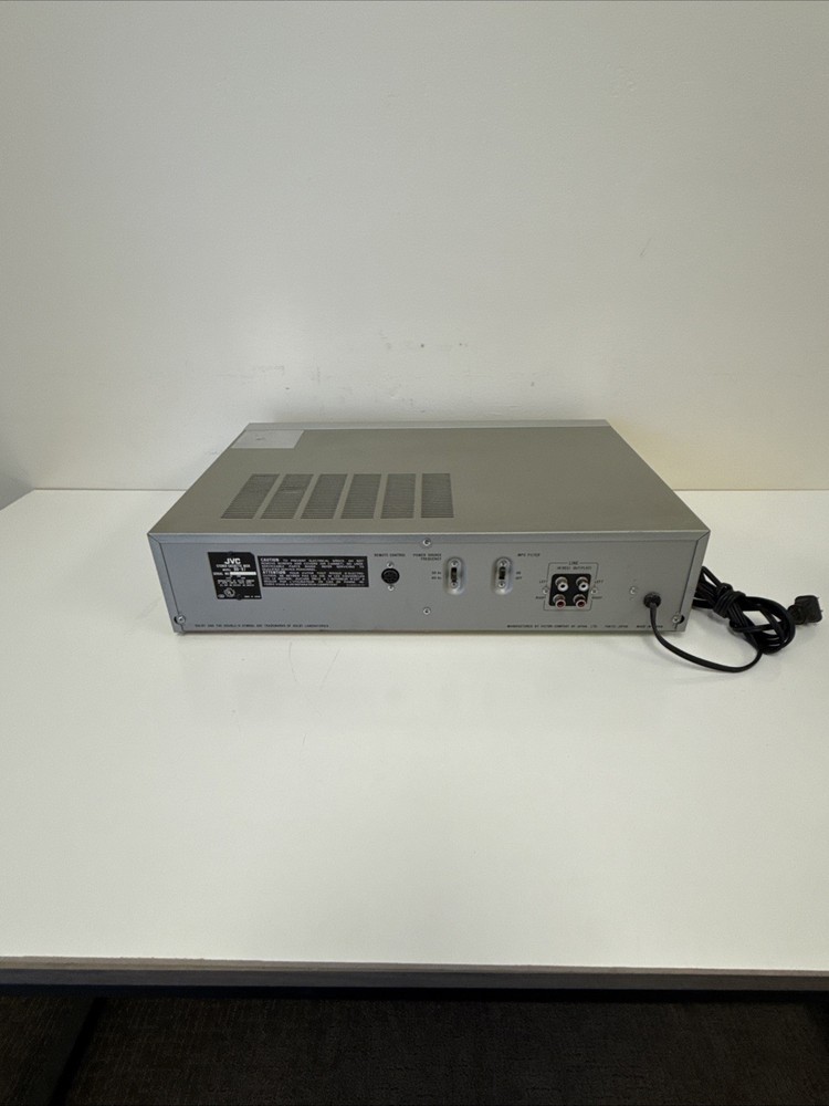 Working Stereo cassette deck JVC DD-9 Quartz Direct Drive