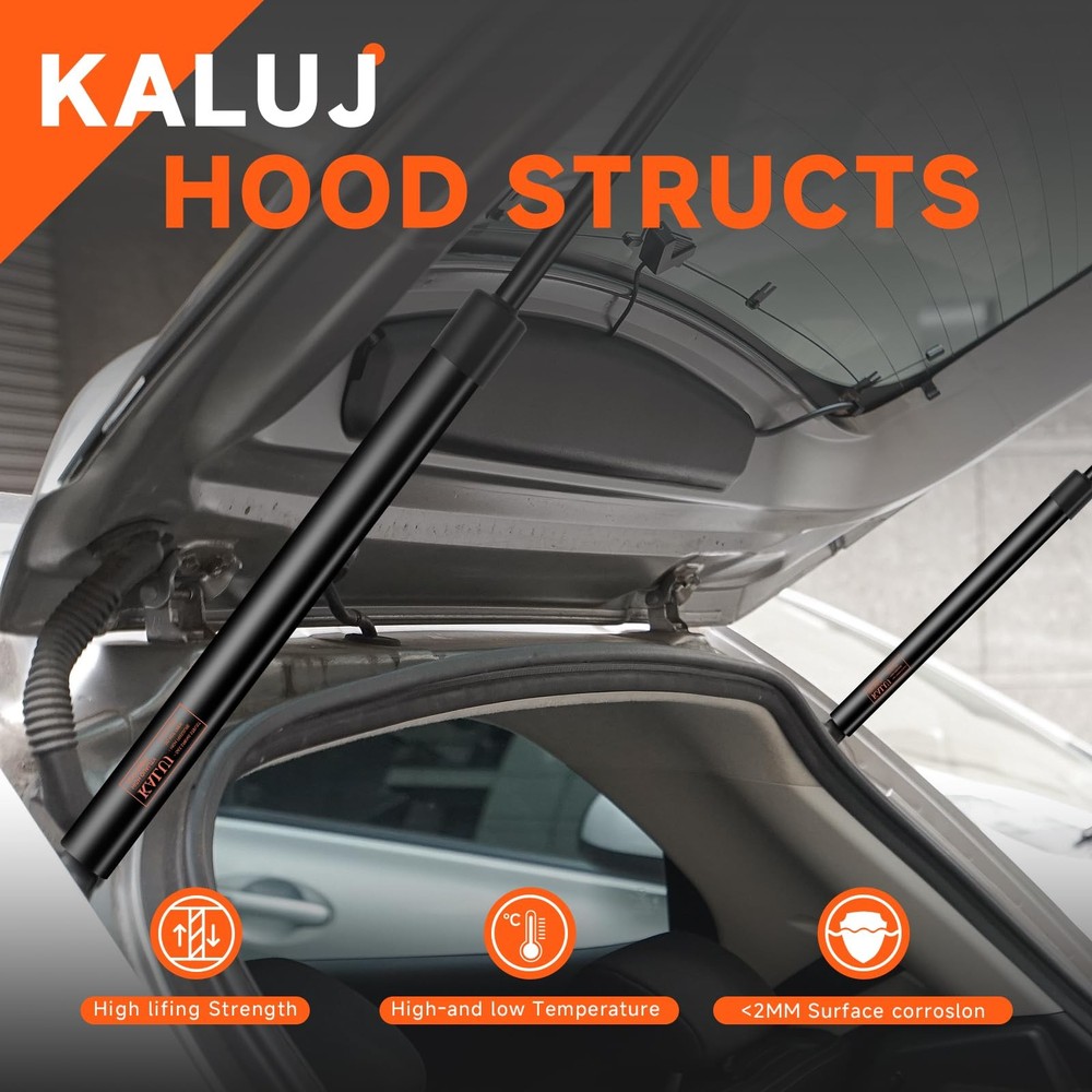 Trunk Struts, Rear Hatch Strut Replacement Lift Support Shocks Black