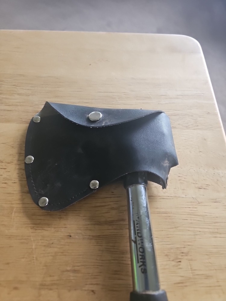 Yardworks Steel Hatchet Axe Tool With Sheath 13"