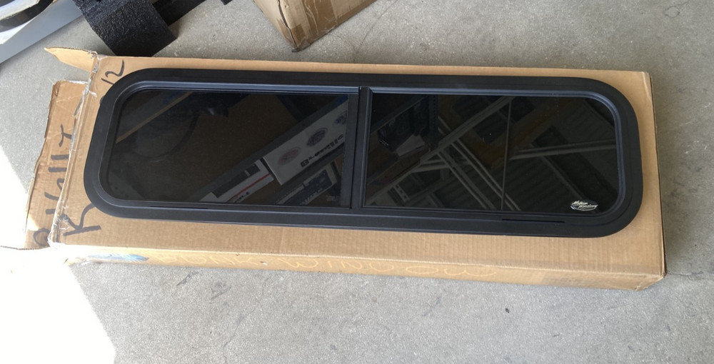 NOB Motion Windows Camper Van Bunk Sliding Window Driver Side (37.25″ x 11.25″)