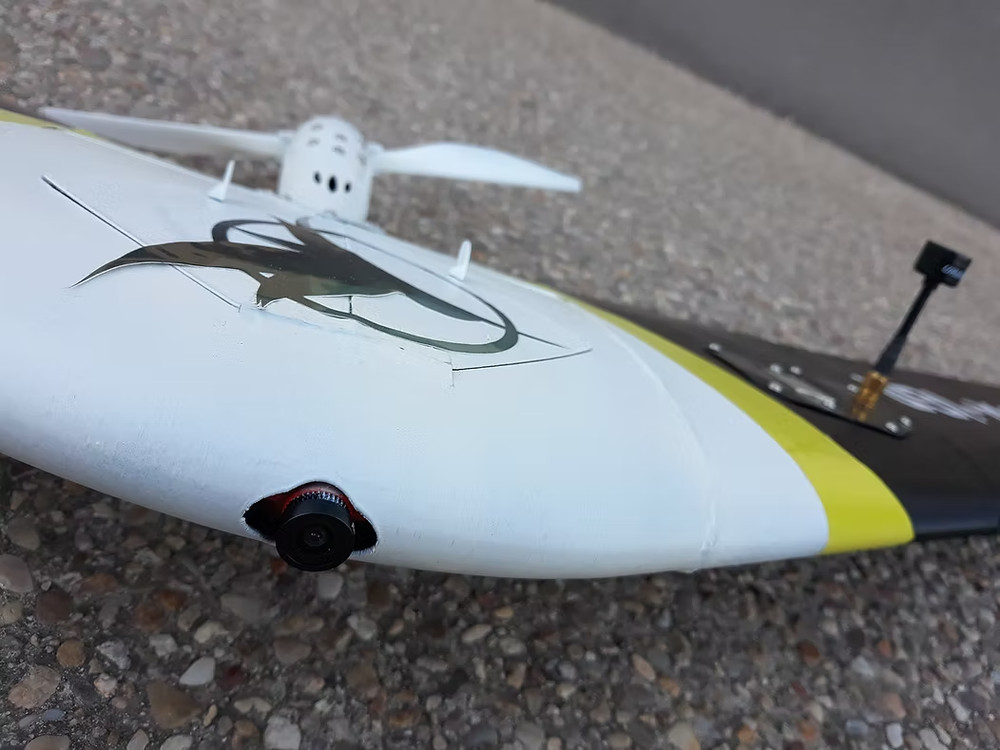 The Ravens Forge Eclipson UAV Blackwing 3D Printed PLA RC Airplane Kit