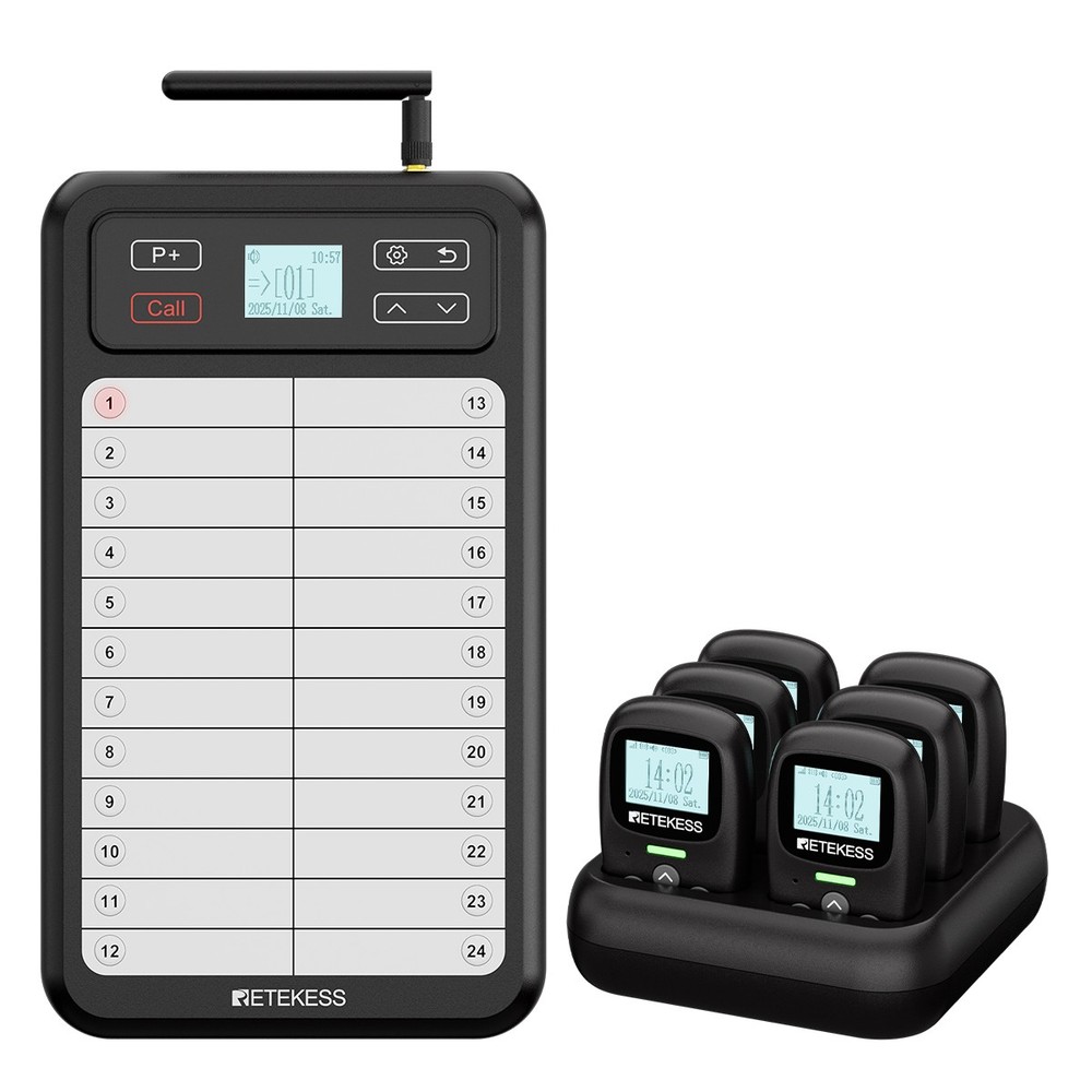 TD037 TD114 Kitchen Transmitter Pager,Server Transmitter,for Commercial Kitchens