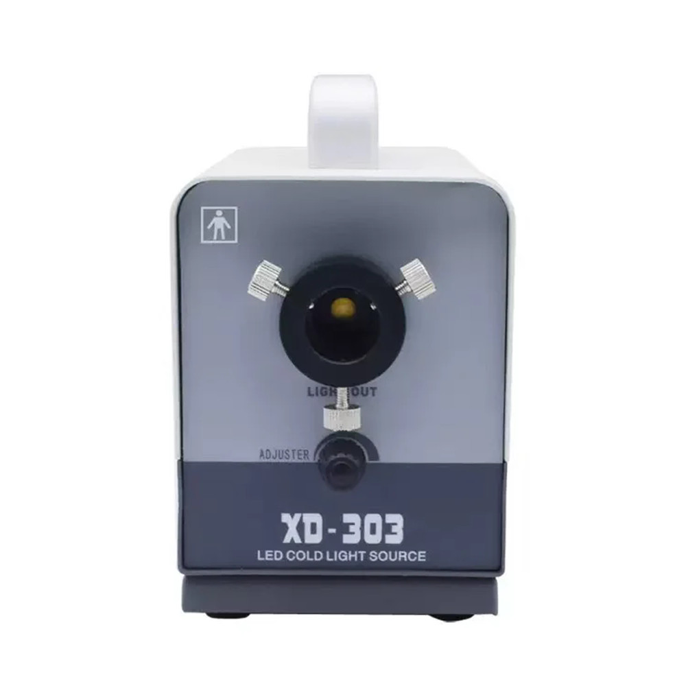 20W LED Fiber Optic Microscope Endoscope Medical Cold Light Source with Handle