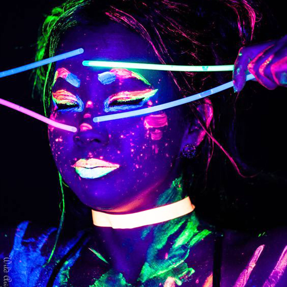 1000 BRIGHT STARLIGHT FLUORESCENT DISCO BRACELETS FLUO DJ