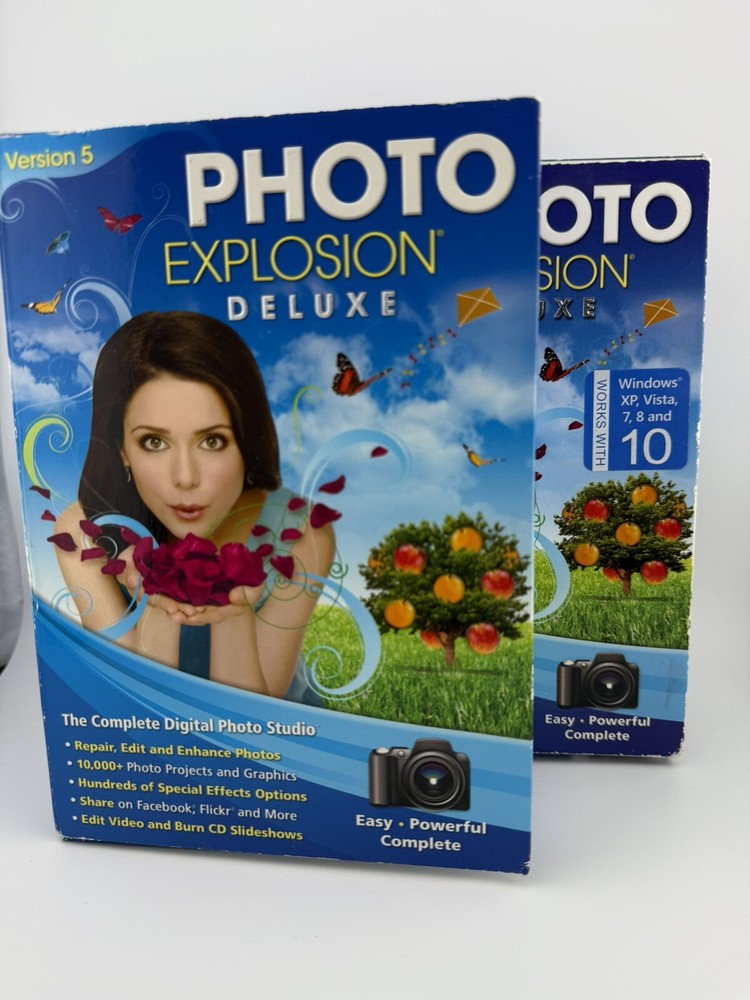 Photo Explosion Deluxe Complete Digital Photo Studio