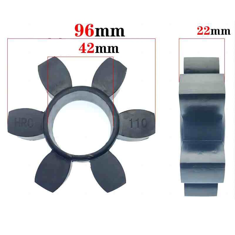 1PCS HRC-110 Rubber Element Black Coupling Insert HRC-110