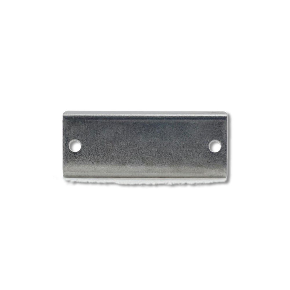 Magnet Source 2.75 in X 1 in Silver Latch Magnet 25 lb. pull 07575