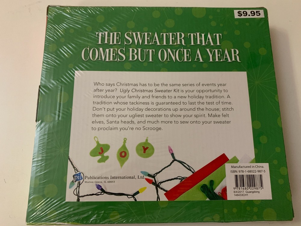 Ugly Christmas Sweater Kit