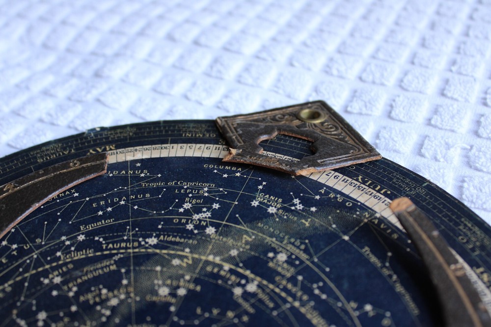 Philips' Planisphere Showing the Principal Stars