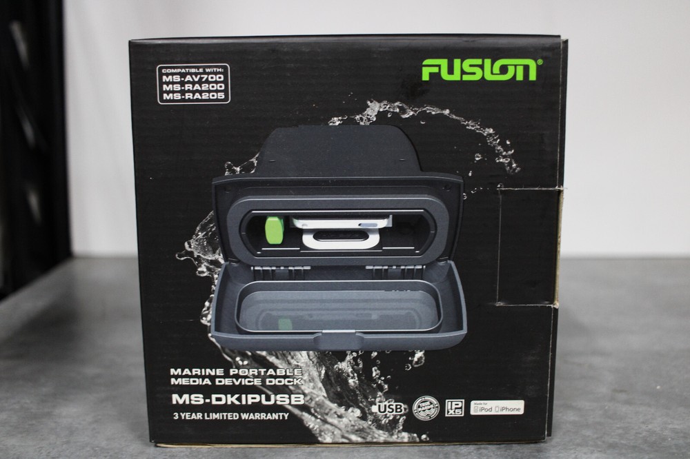 Fusion MS-DKIPUSB Marine Dock with USB for iPod Dock