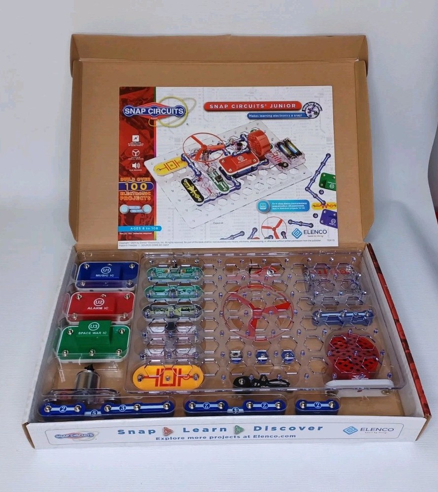 Snap Circuits Junior Set Electronics Toy Elenco New