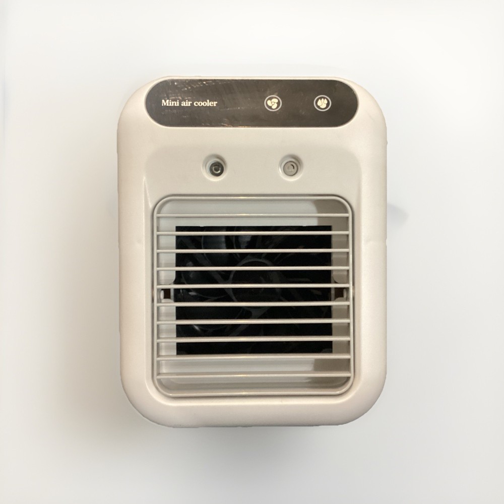 Portable Air Conditioner, 25W Rechargeable Personal Mini AC Fan Dual Spray NOB
