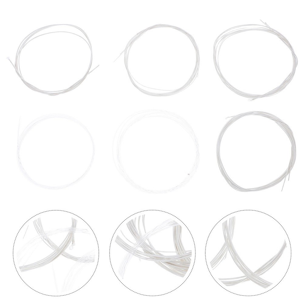 11 Pcs Normal Tension Oud Strings Nylon Accessory Parts Accessories