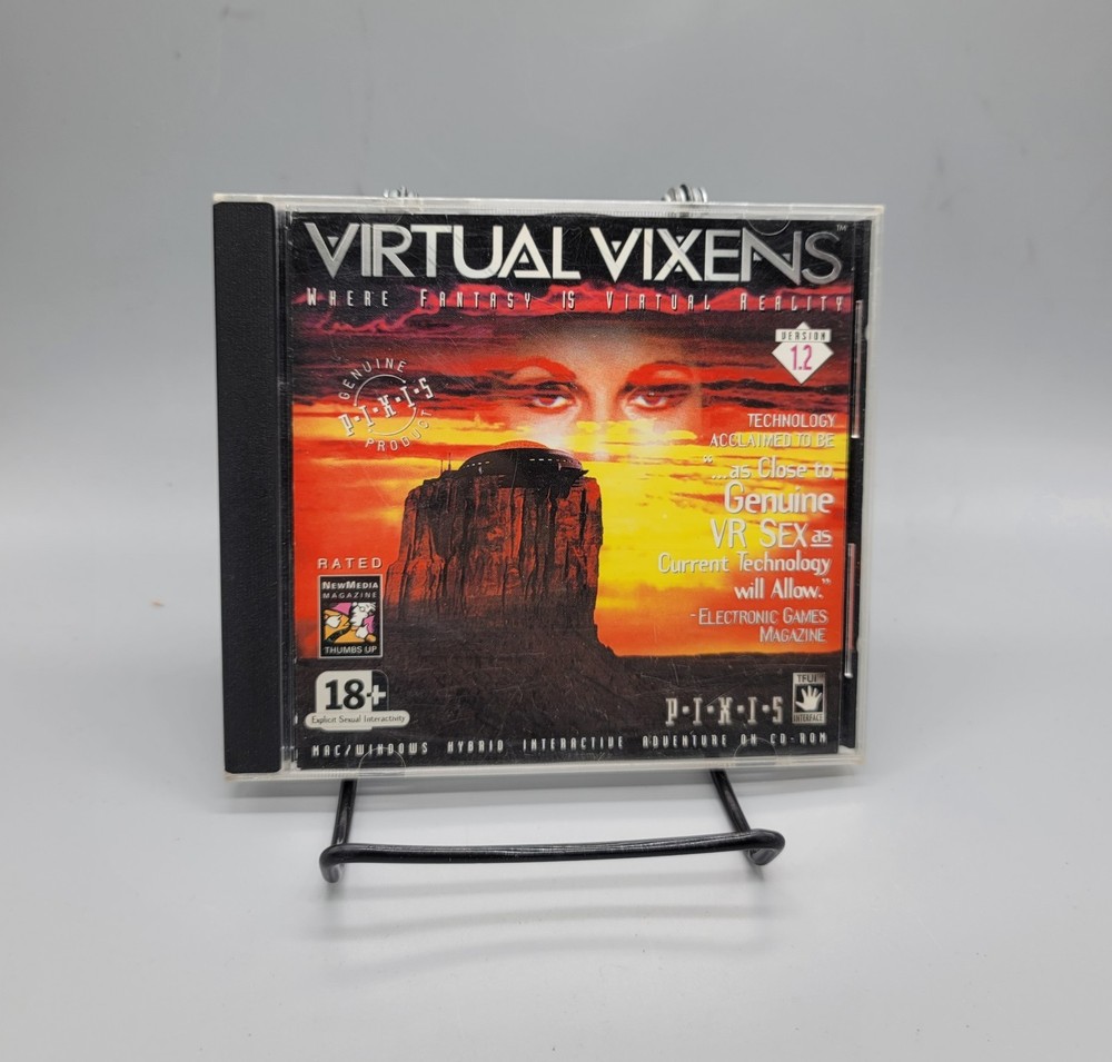 Virtual Vixens Windows Pixels Interactive Pc Game 1994 Rare