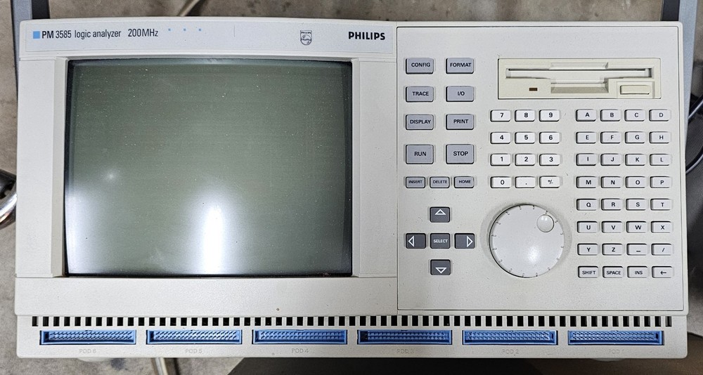PHILIPS PM3585 logic analyzer 200MHz - Free Shipping