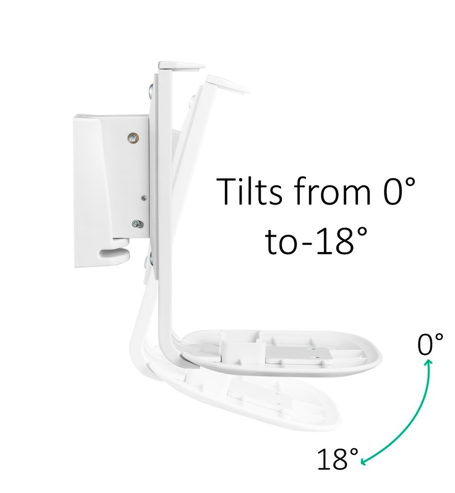 ynVISION Adjustable Wall Mount Bracket Sonos One,One SL,and Play:1 | 2 PACK |