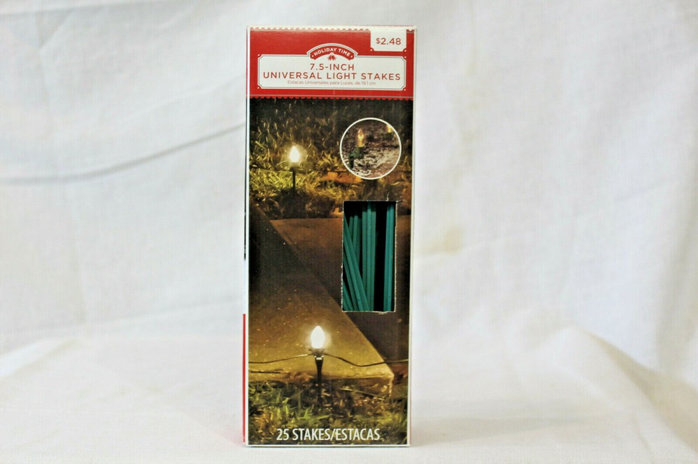 25 Count 7.5in.Universal Light Stakes NIB