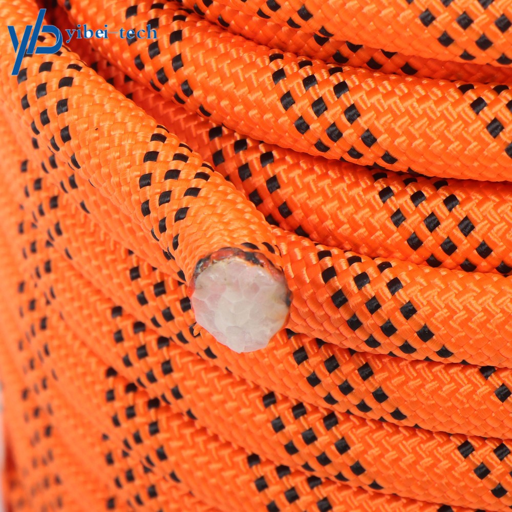 200FT Double Braid Polyester Rope Arborist Bull Tree Rigging Work Utility 1/2"