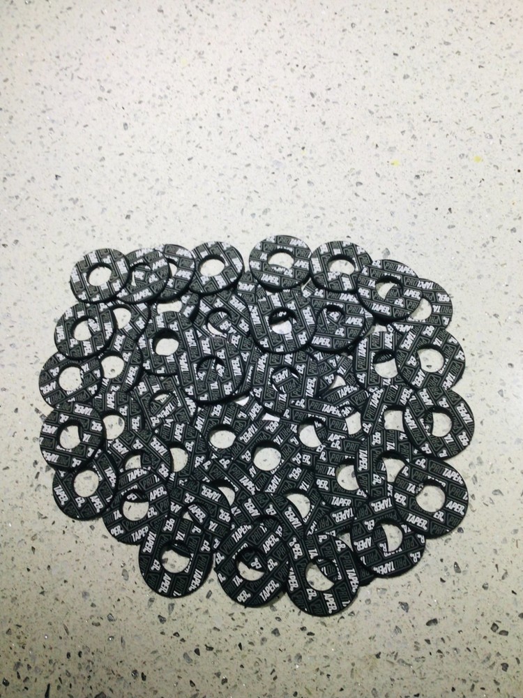 Black and Grey Protaper donuts for grips (1 pair)