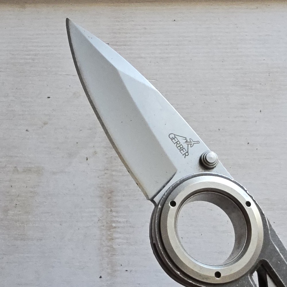 GERBER REMIX FOLDING KNIFE LINER LOCK PART SERRATED BLADE