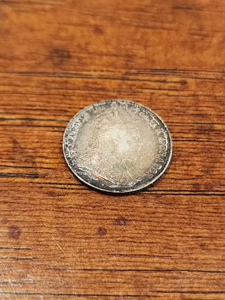 1902 Canada 5 Cents Silver Coin