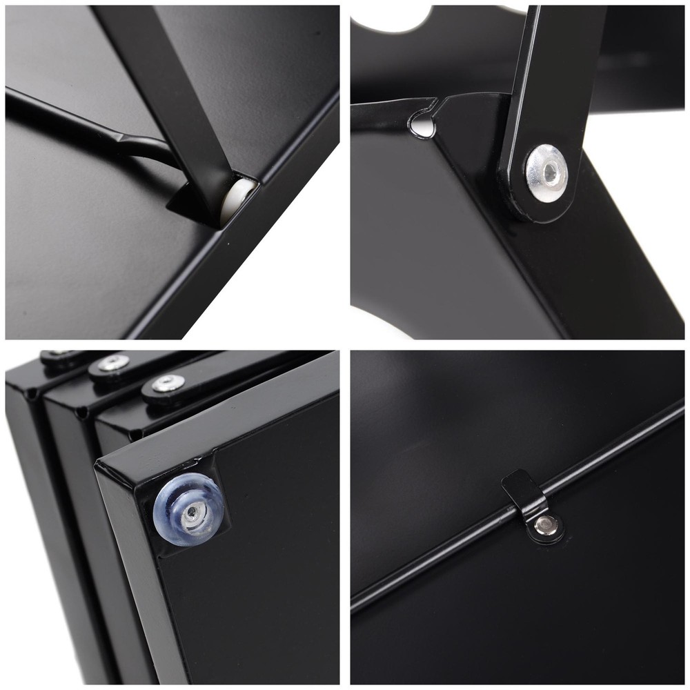 4-Holder Floor-Standing Magazine Rack