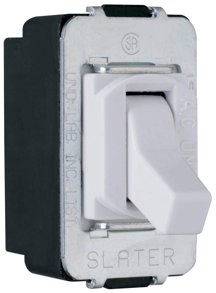 Legrand ACD3WCC8 15 Amp 120/277V Despard Toggle Switch, 3-Way, White (1 Count)