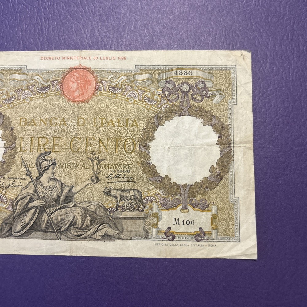 Italia- 100 lire-1935