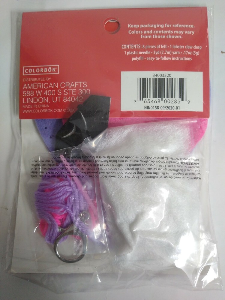 Cupid Club Valentine 1 Backpack Clip Kit