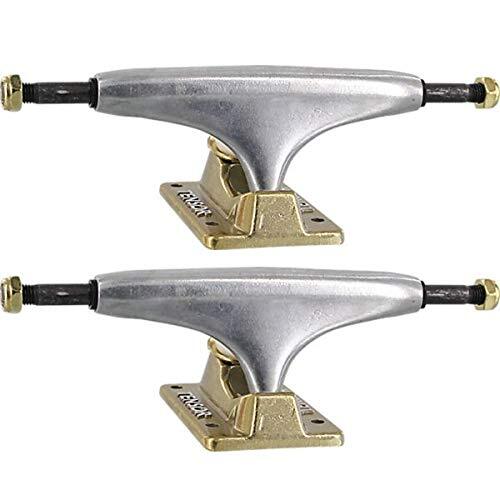 Tensor REG ALLOY 5.0 RAW/GOLD TRUCKS SET