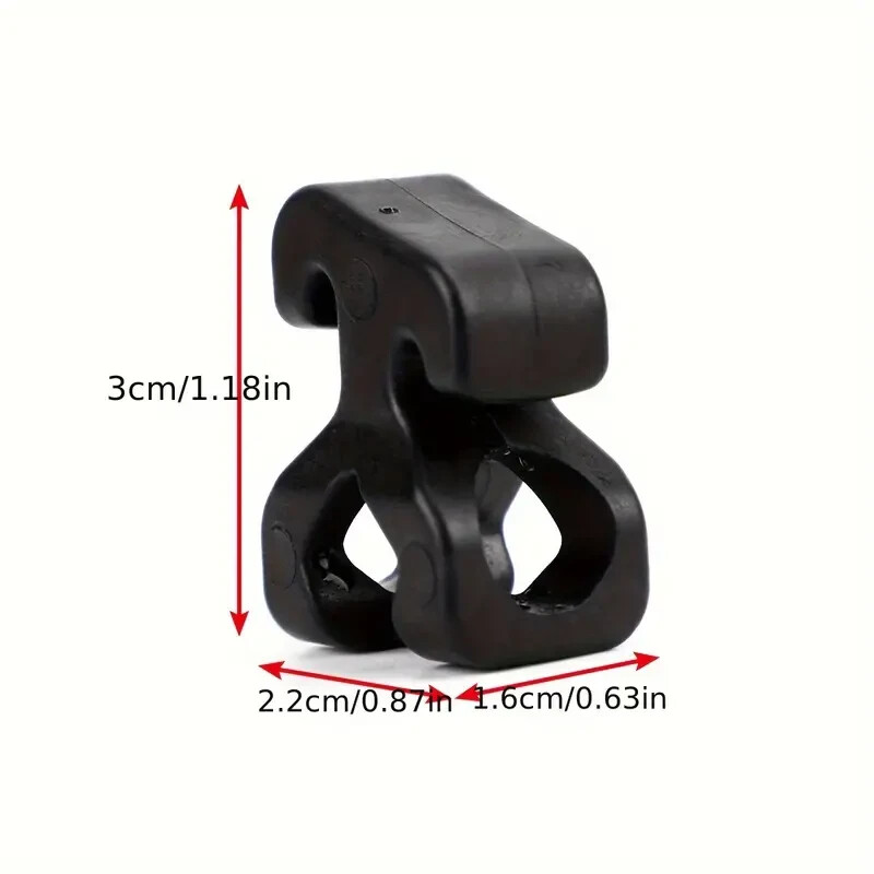 BOW STRING ROLLER BOW SRING SLIDDER BLACK 1PC CJ38616SM