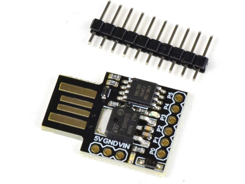 Attiny85 Kickstarter USB Development Board (100% compatible with Arduino)