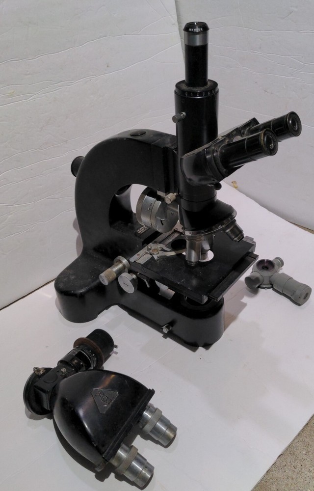 Vintage  Rare ernst leitz wetzlar microscope Germany