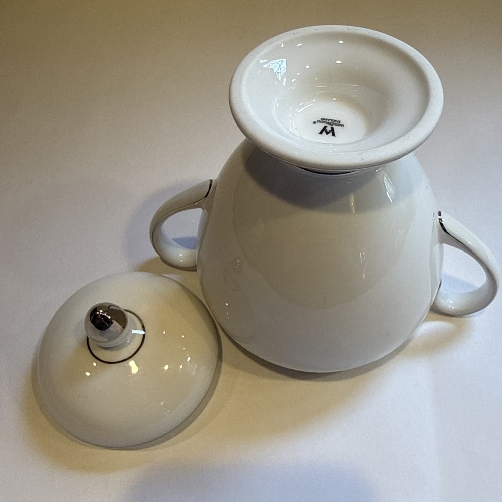 Wedgewood St. Moritz Fine Bone China Lidded Sugar Bowl