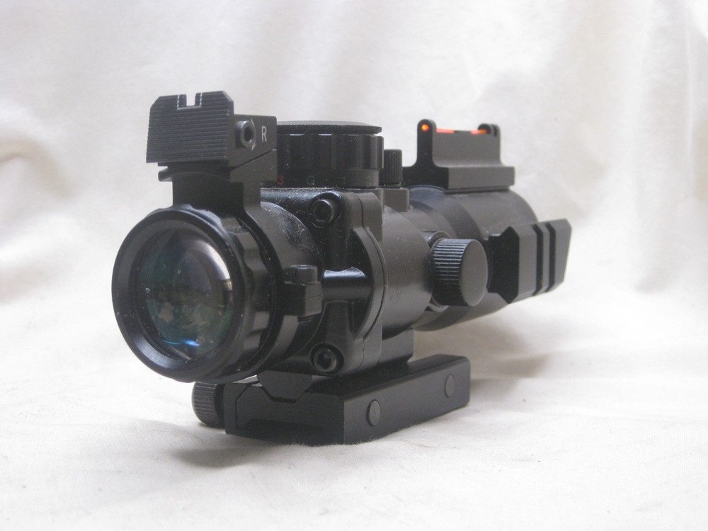 pre-owned sight scope fiber optic optical assist