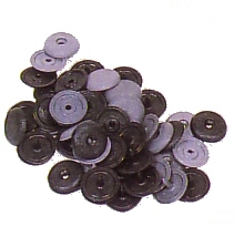 Seat Belt Retaining Stop Button Replacement  Grey