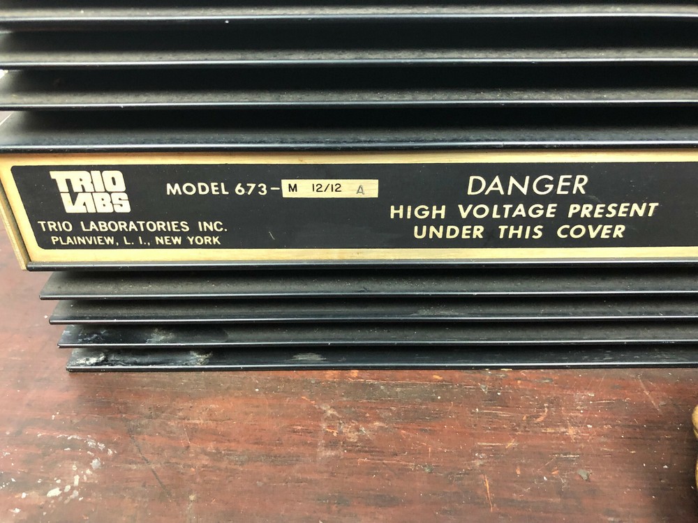 Vintage Trio Laboratories Model 673