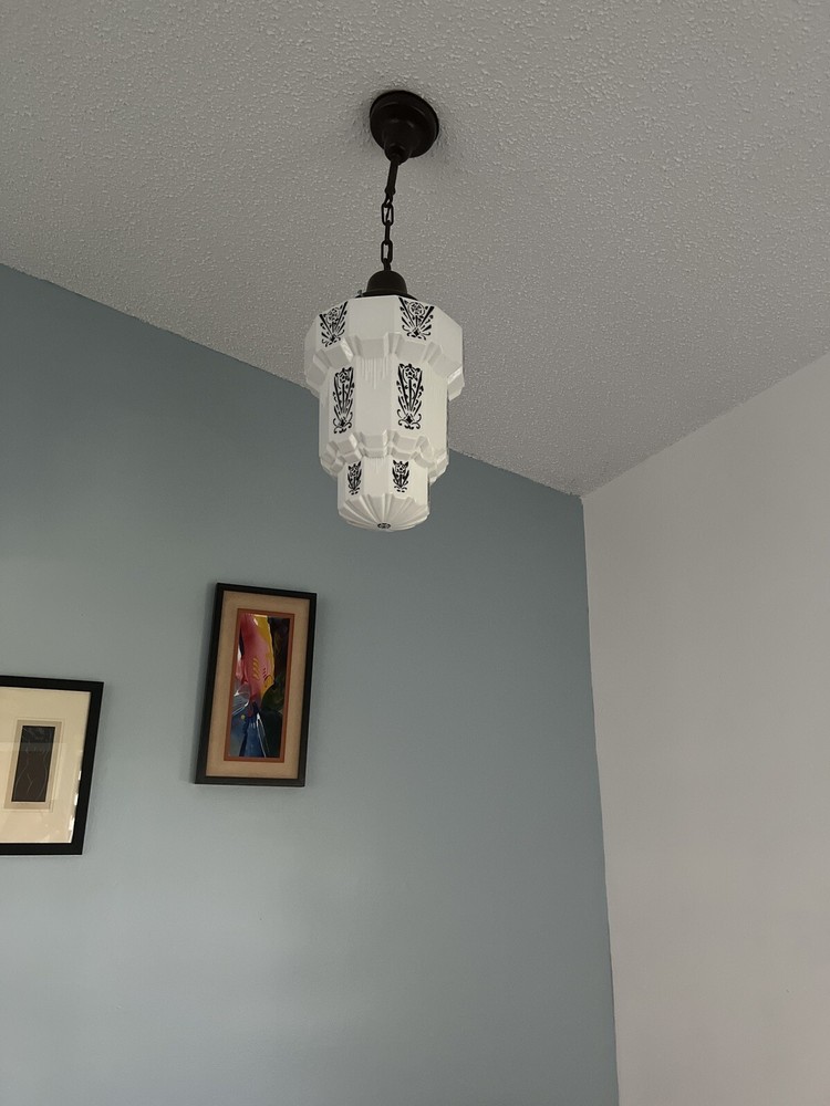 Art Deco ceiling lamp