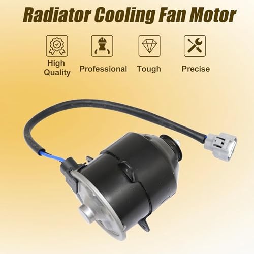 Radiator Cooling Fan Motor Driver Side Replace 16363-50030 Compatible with