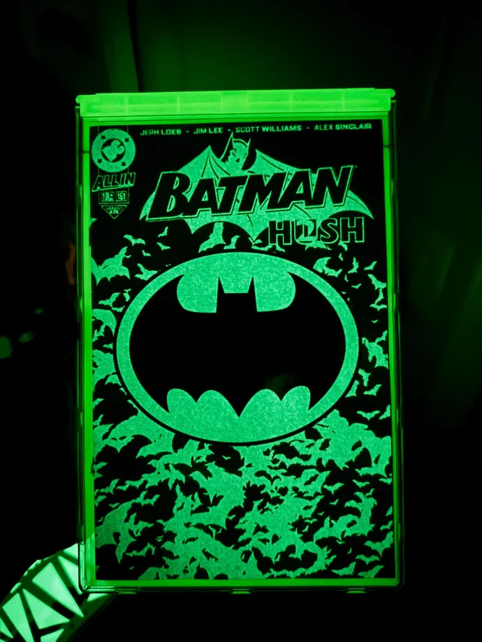 20 Glow-in-the-Dark Comic Capsule Modern Comic Storage Case Comic Book Protector