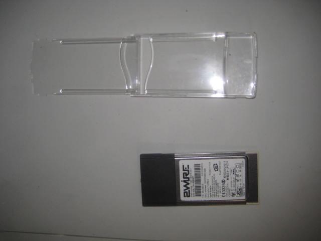 NEW 2WIRE Wi-Fi WIRELESS NETWORK (802.11g) PC CARD COMPUTER 1000-100016-002 CASE