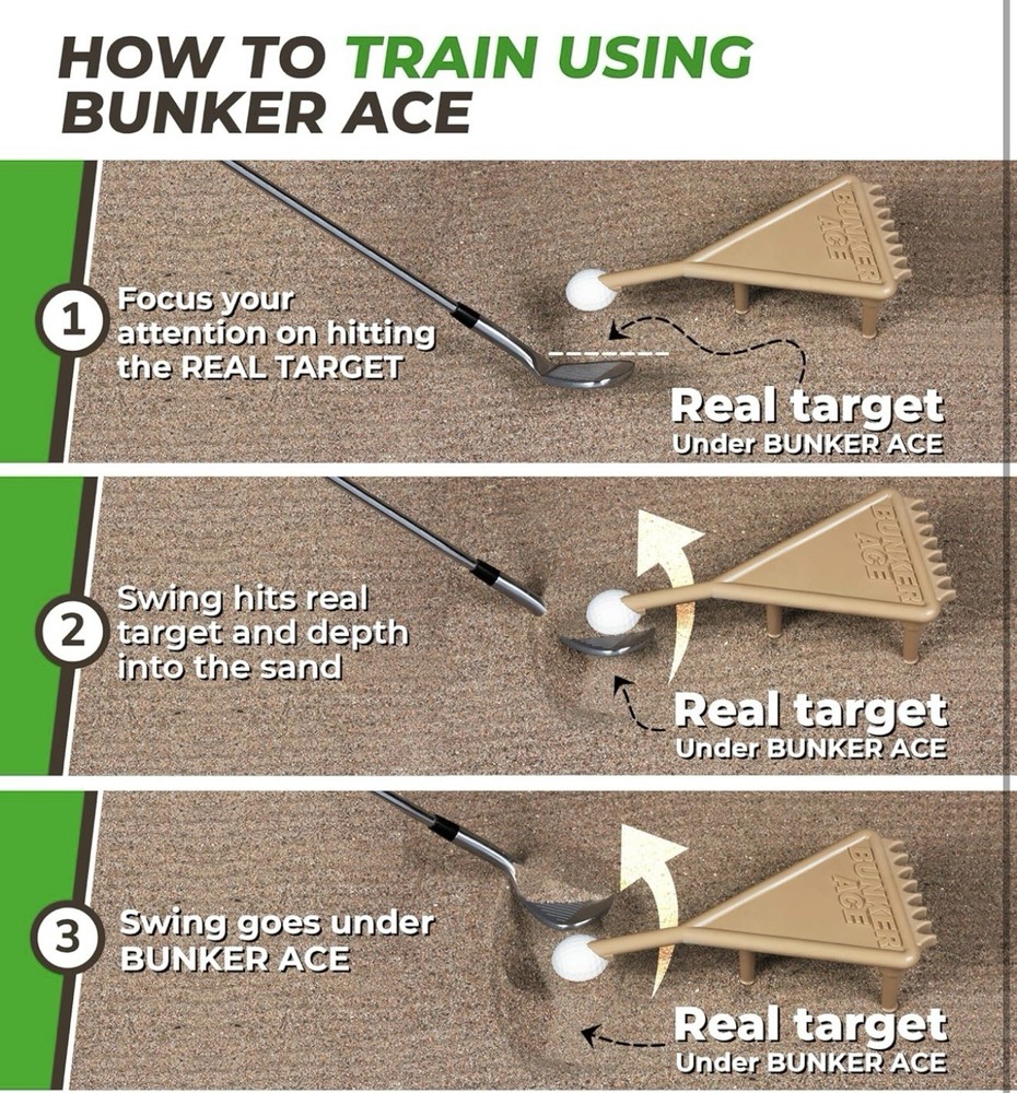 Bunker Ace - Golf Develop A Solid Sand Bunker SWING!