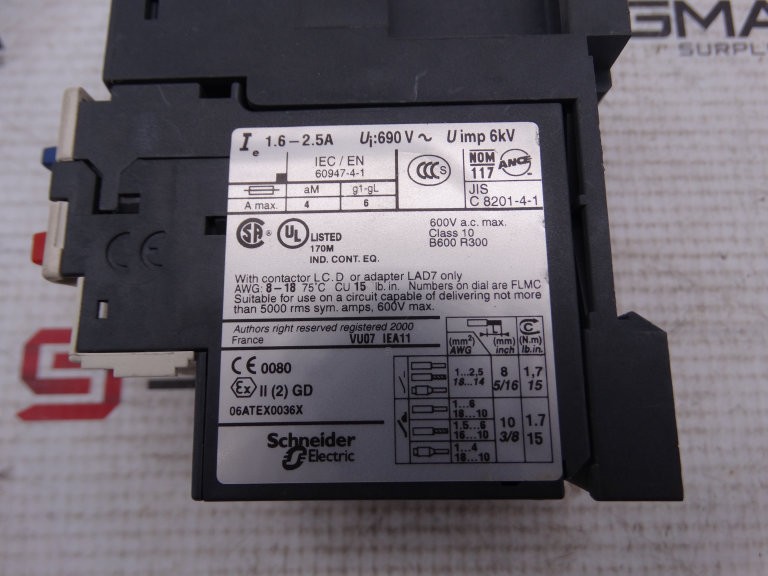 SCHNEIDER ELECTRIC LAD7B106 RELAY