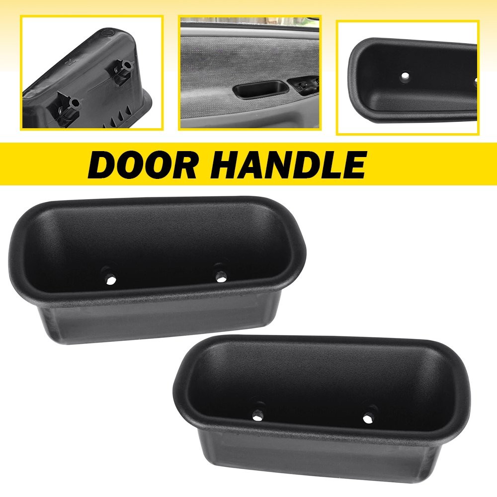 2 For 1994-2001 2002 Dodge Ram 1500 2500 3500 Front RH & LH Door Pull Handle Cup