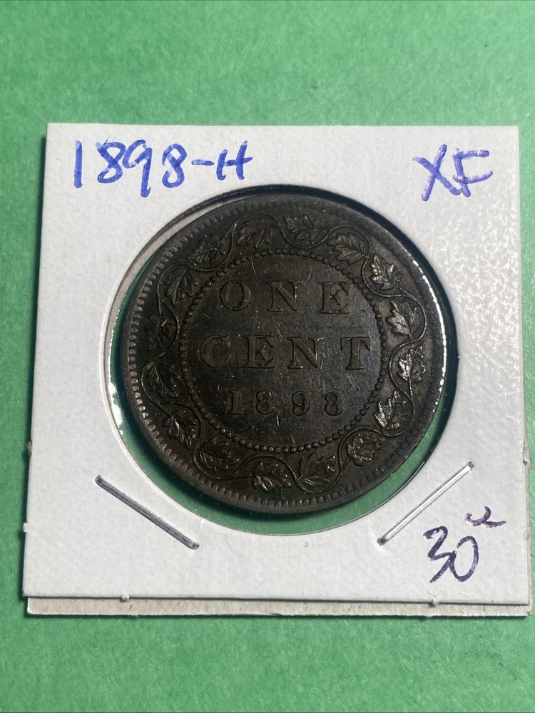 1898-H Canada 1 Cent XF